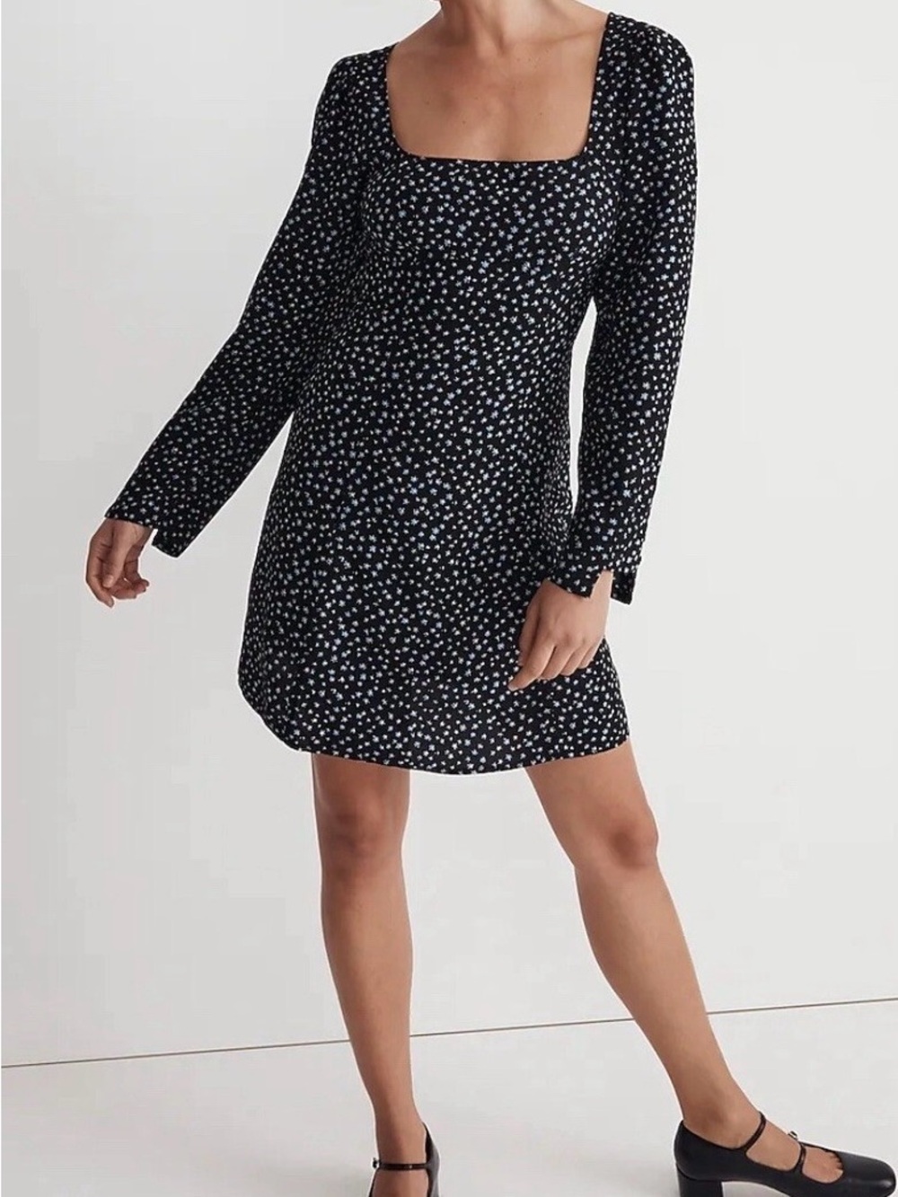Madewell Floral Mini Dress